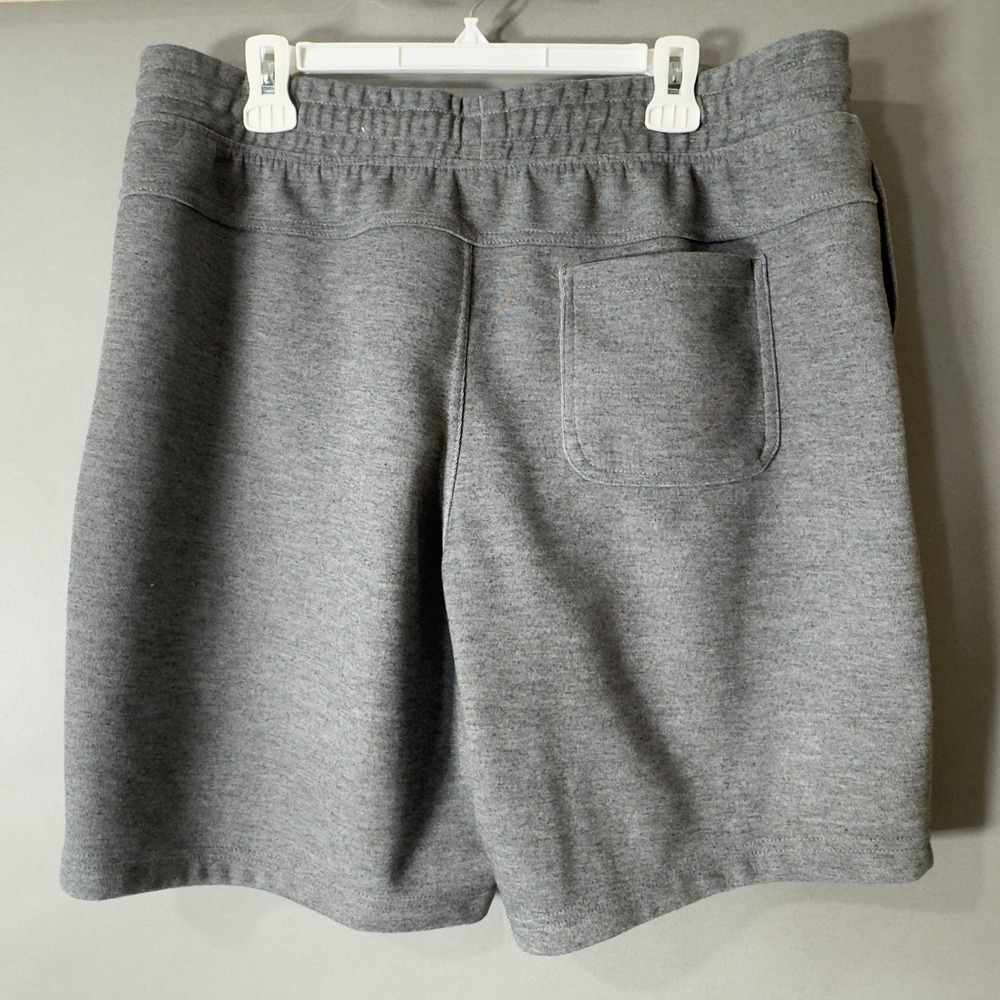 90 Degree By Reflex Mens XL Gray Athletic Shorts Drawstring Performance Gym - Picture 6 of 6